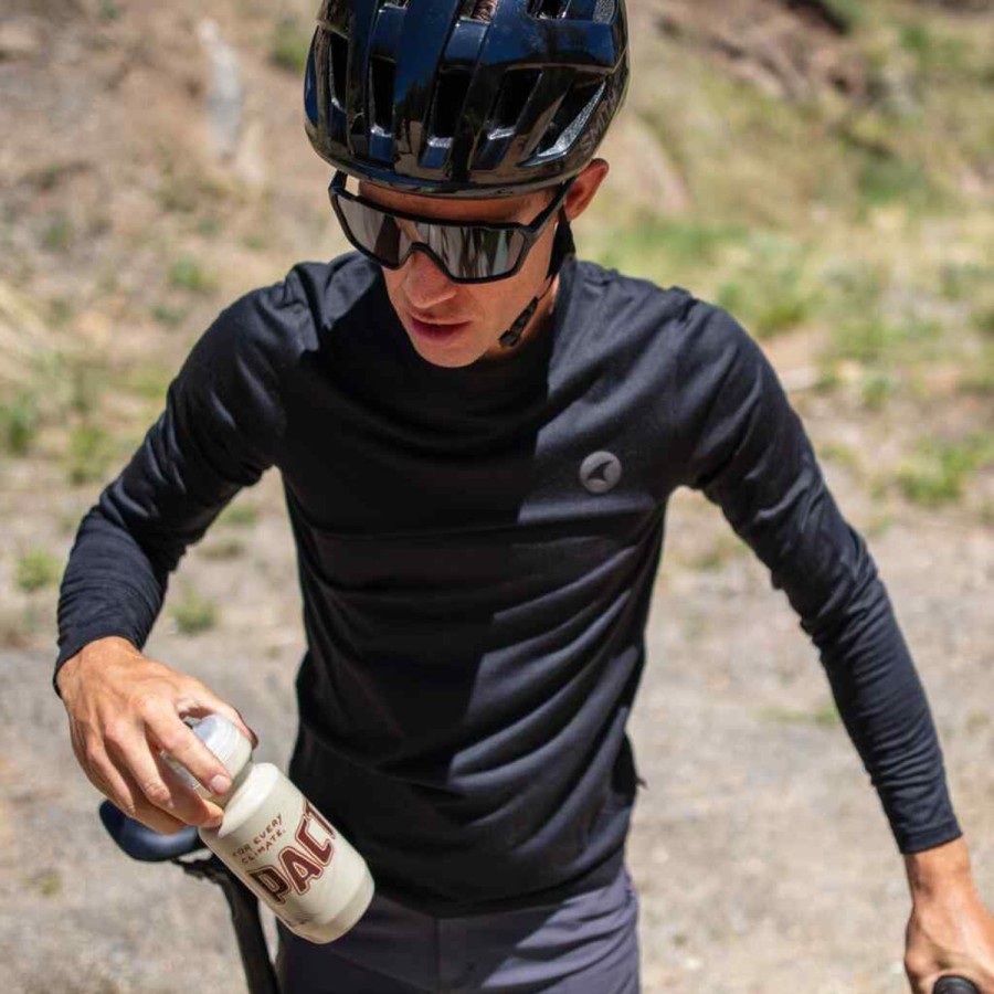 Men'S Pactimo Long Sleeve Jerseys | Men'S Range Ls Tee Black