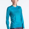 Women'S Pactimo Long Sleeve Jerseys | Women'S Run Ls Tee Mediterranean Green