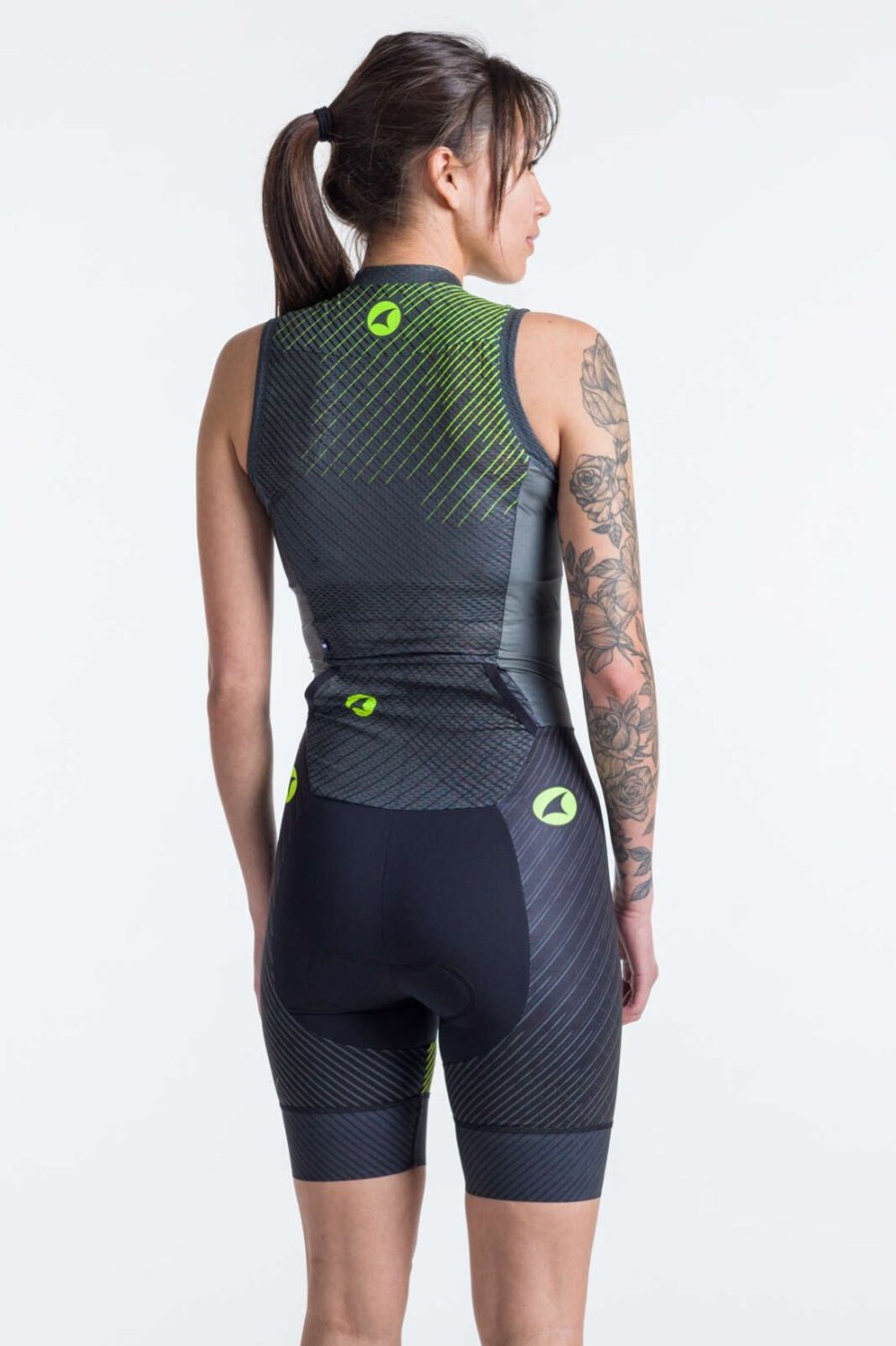 Women'S Pactimo Skinsuits | Women'S Threshold Sl Tri Suit Black