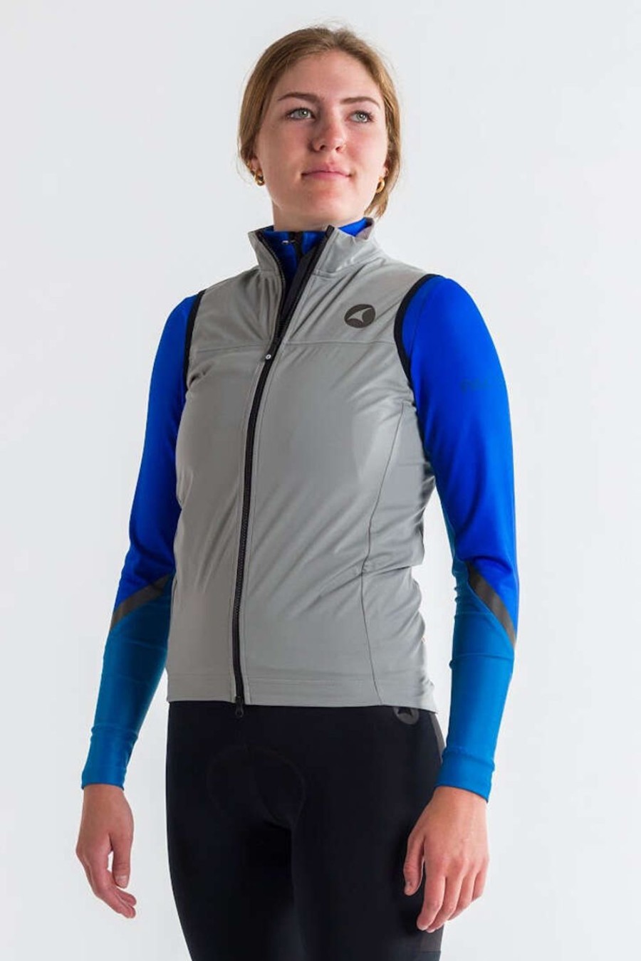 Women'S Pactimo Vests | Women'S Storm+ Vest Monument Gray