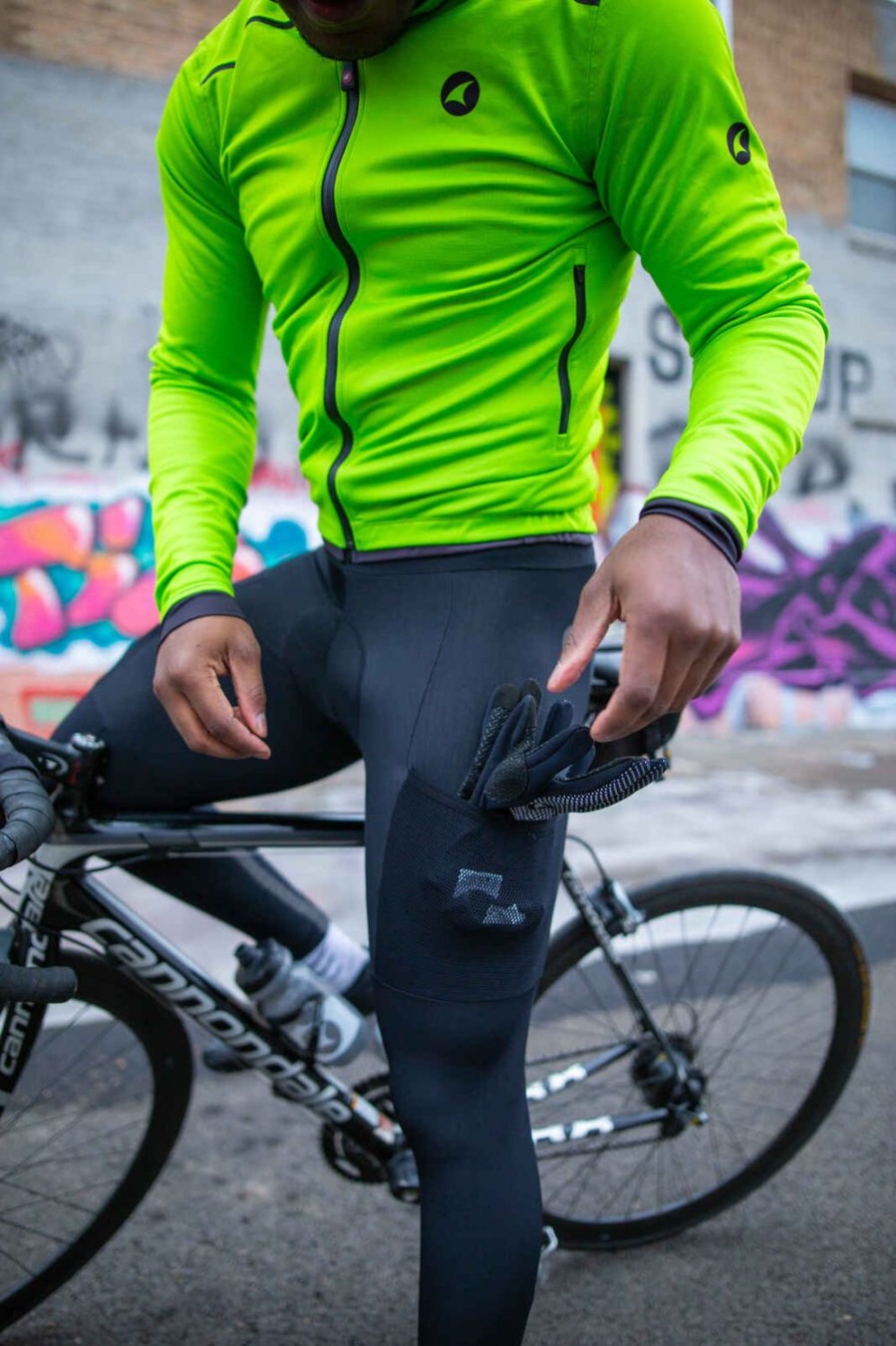 Men'S Pactimo Bib Tights & Tights | Men'S Alpine Thermal Bib Tight Black