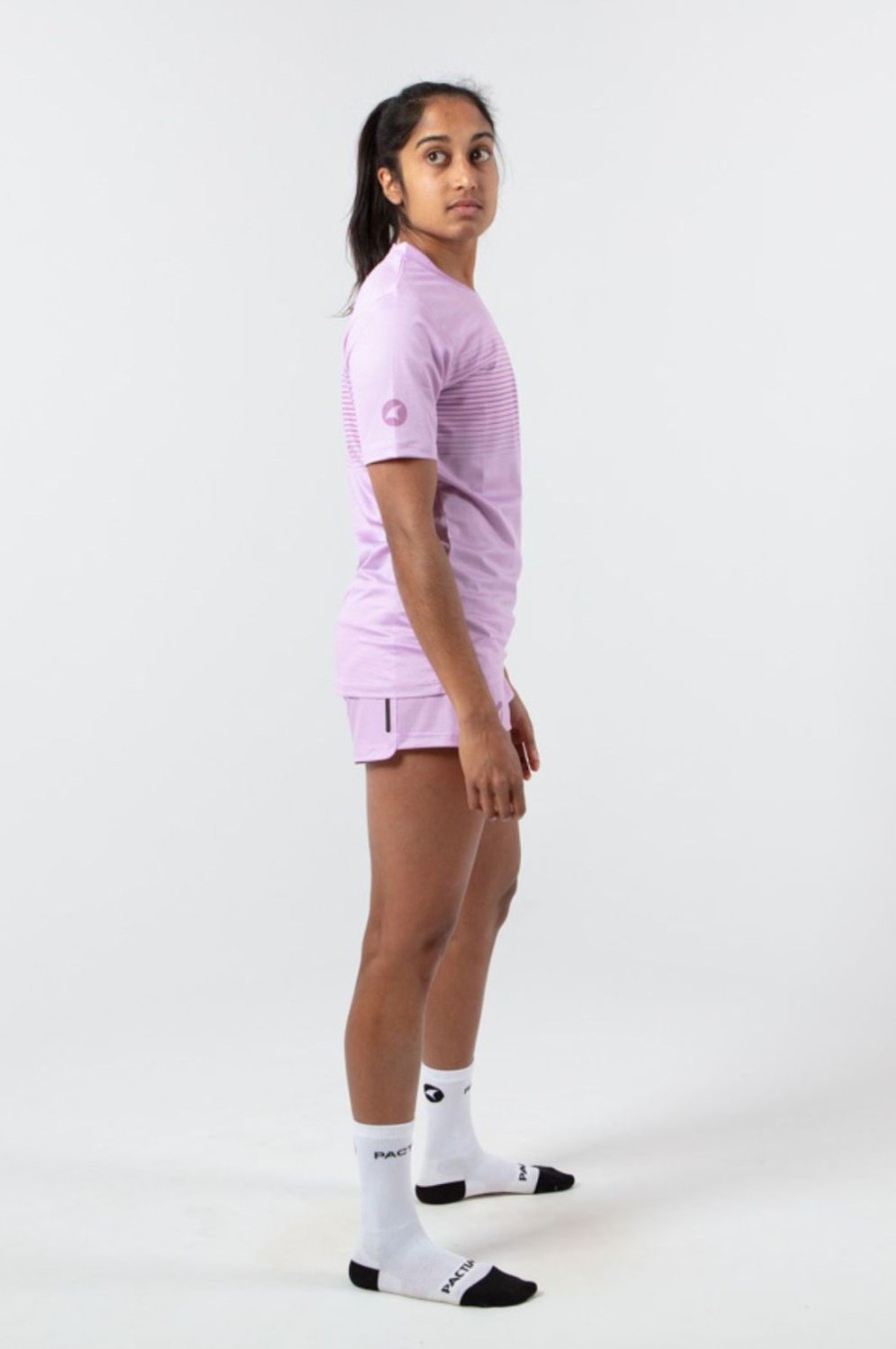 Women'S Pactimo Shorts & Pants | Women'S Run Shorts Lilac