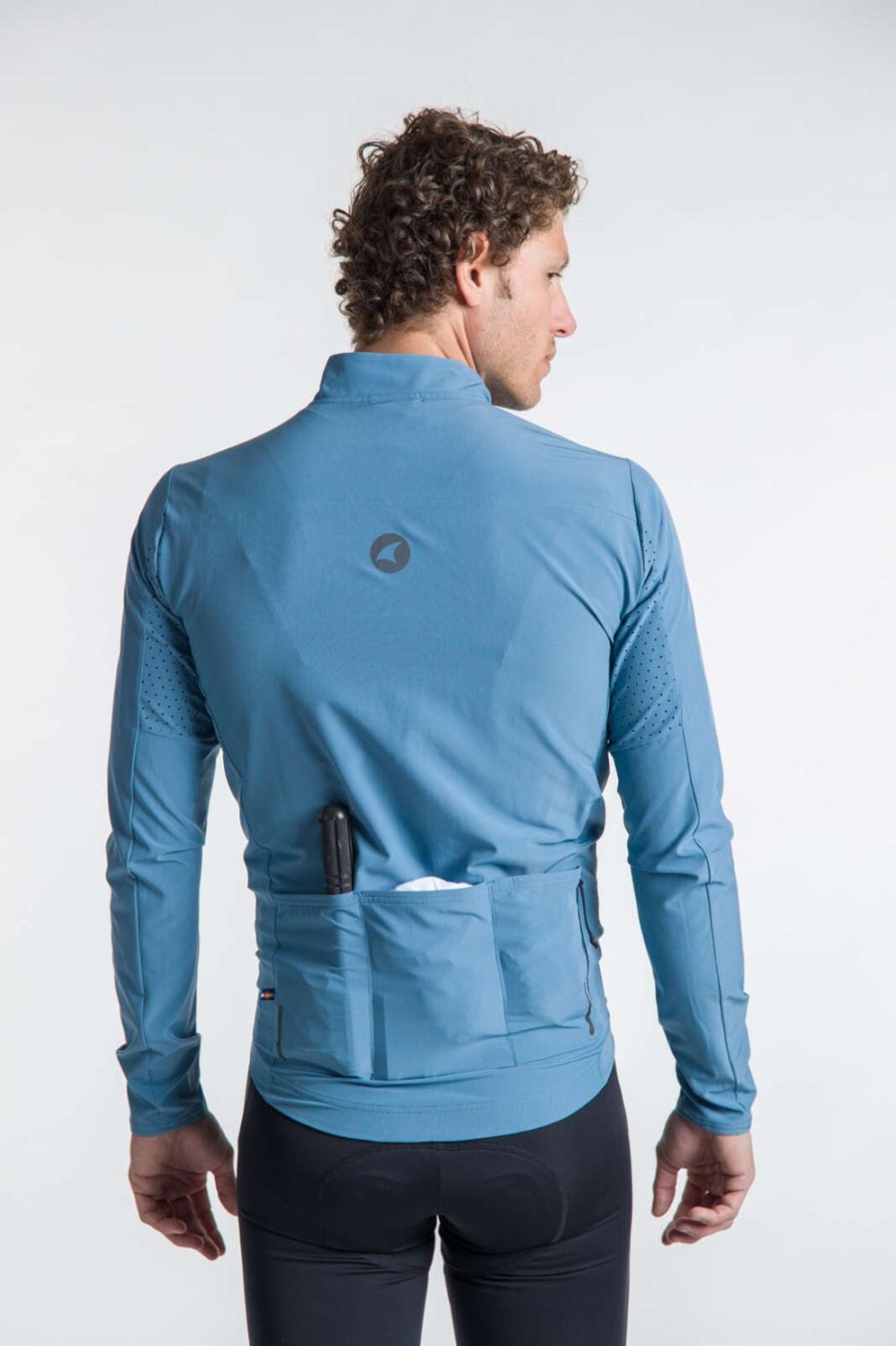 Men'S Pactimo Jackets | Men'S Summit Shell Jacket Dusty Blue