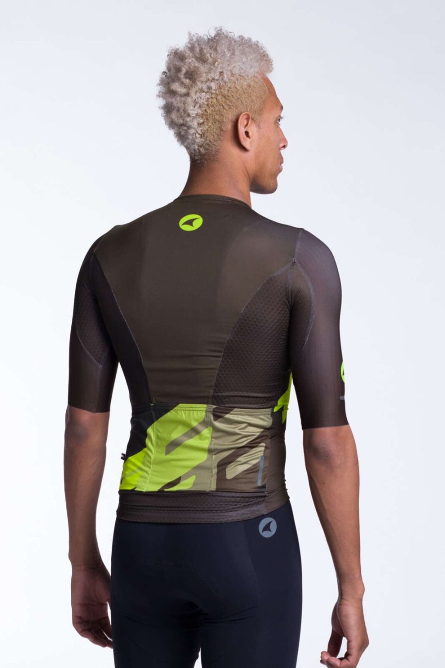 Men'S Pactimo Short Sleeve Jerseys | Men'S Flyte Jersey Yaw Olive