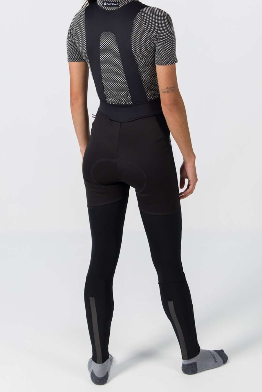 Women'S Pactimo Bib Tights & Tights | Women'S Storm+ Thermal Bib Tight Black