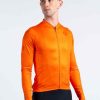 Men'S Pactimo Long Sleeve Jerseys | Men'S Ascent Aero Ls Jersey Flame Red