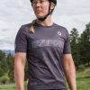 Women'S Pactimo Short Sleeve Jerseys | Women'S Range Trail Lite Tee Charcoal