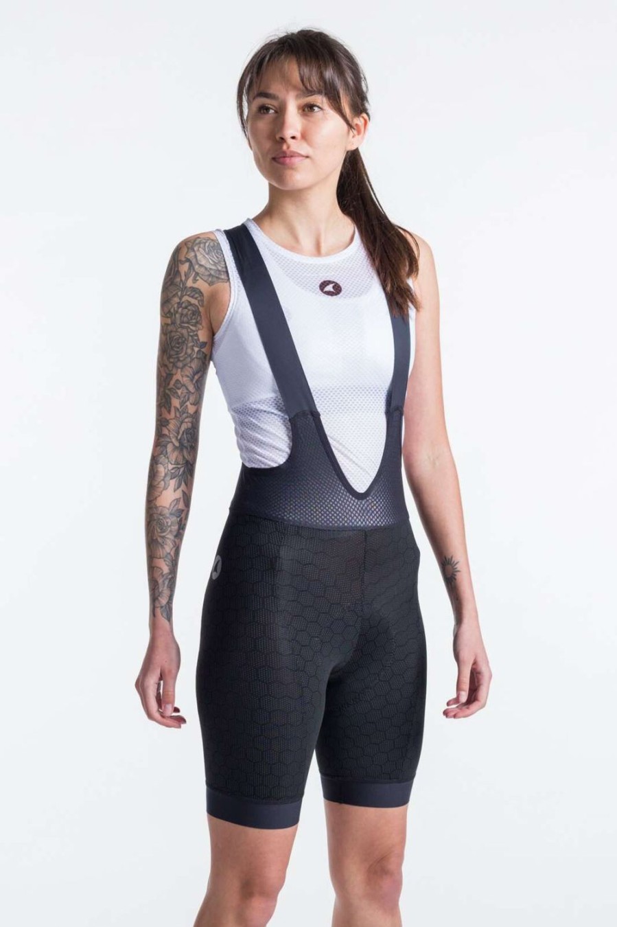 Women'S Pactimo Bibs | Women'S Summit Stratos "12-Hour" Bibs Black