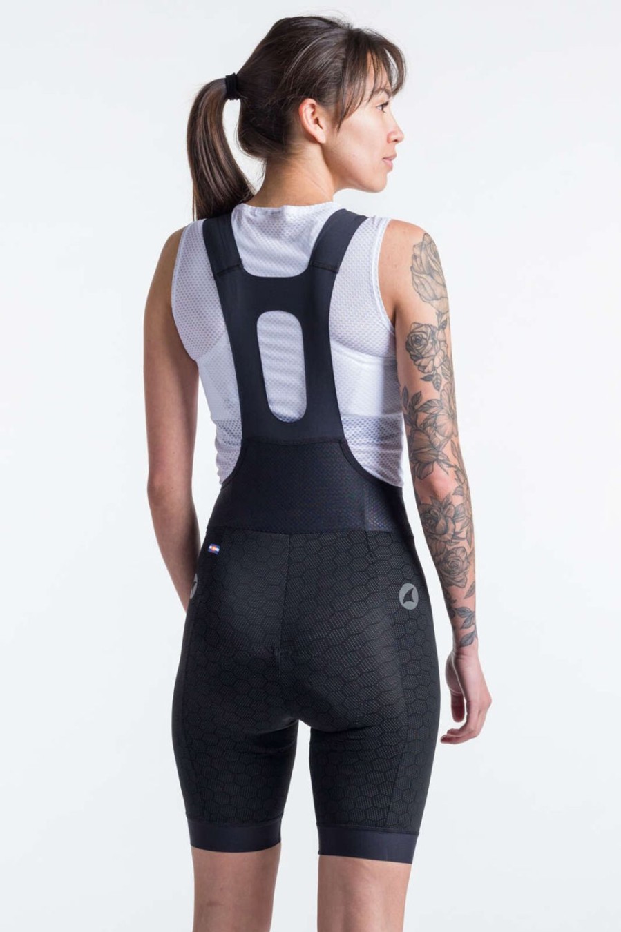 Women'S Pactimo Bibs | Women'S Summit Stratos "12-Hour" Bibs Black