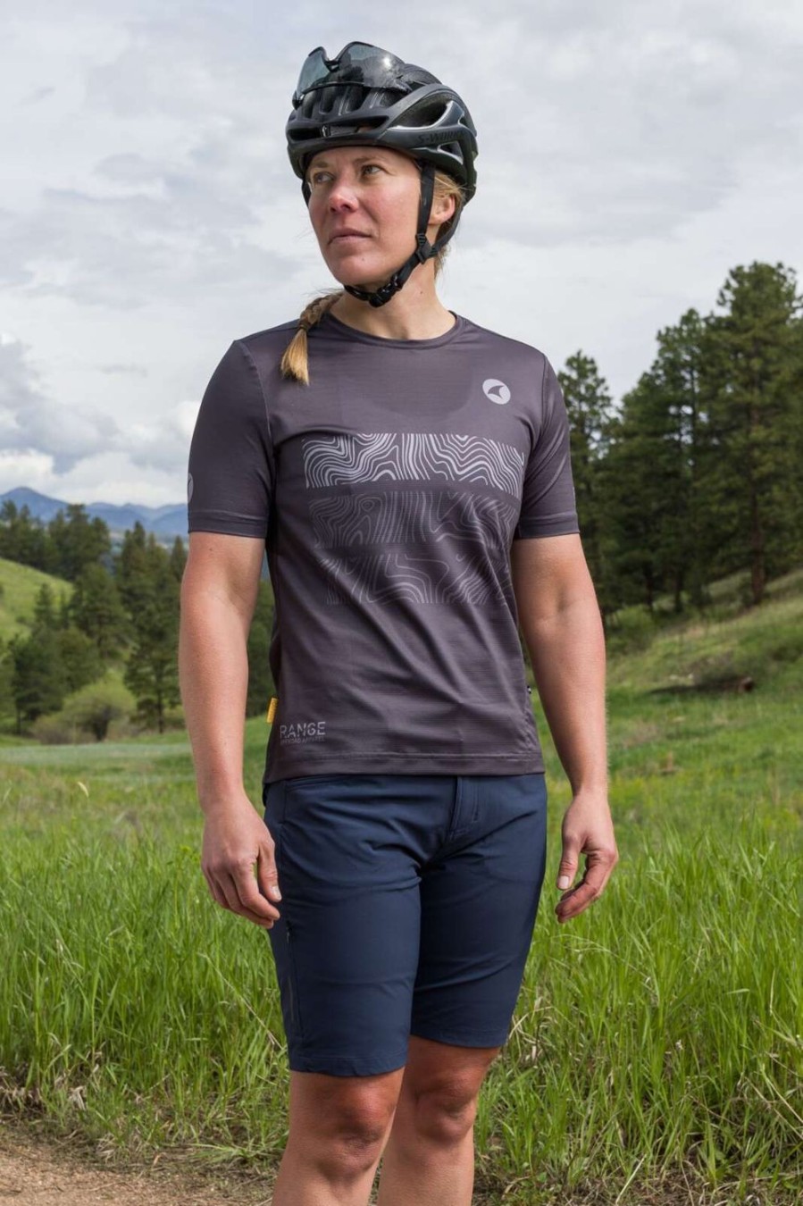 Women'S Pactimo Shorts & Pants | Women'S Range Trail Shorts Midnight Navy