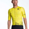 Men'S Pactimo Short Sleeve Jerseys | Men'S Range Aero Cargo Jersey Ore Acid Yellow