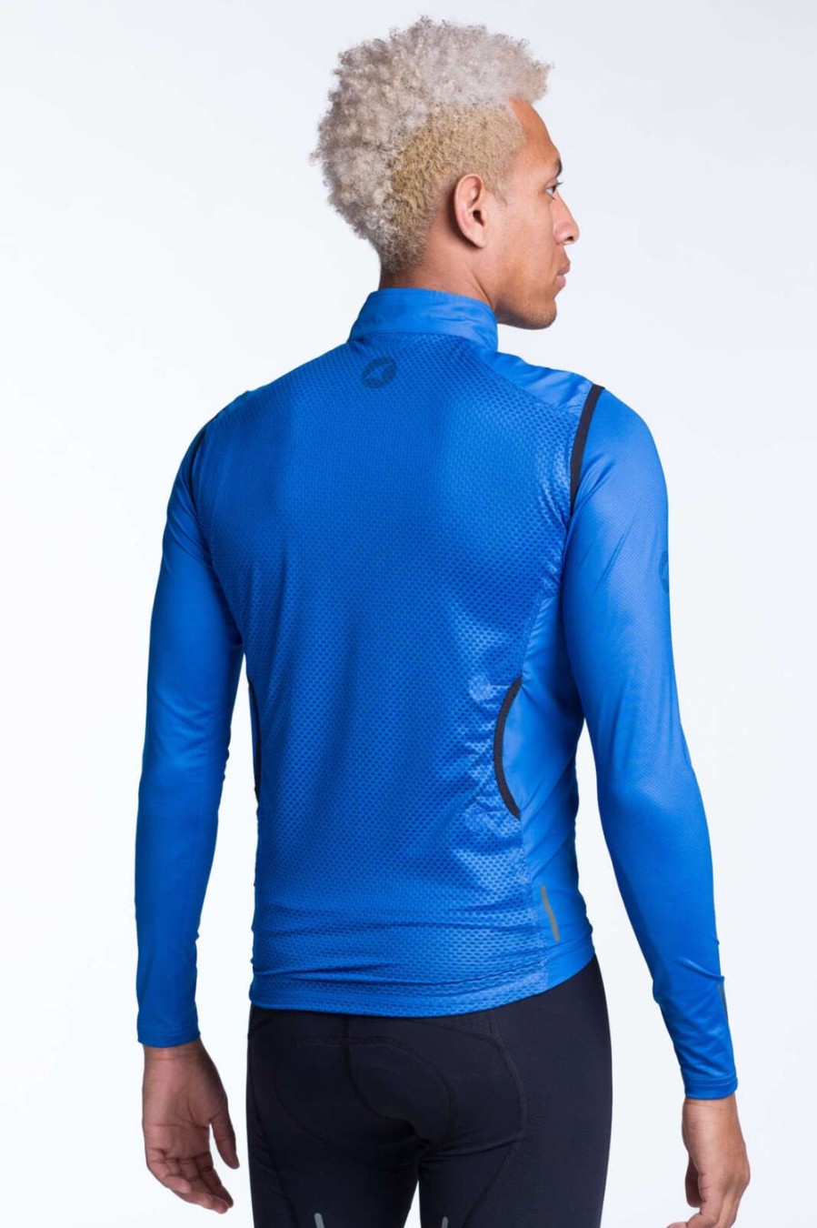 Men'S Pactimo Vests | Men'S Divide Wind Vest Atlantic Blue