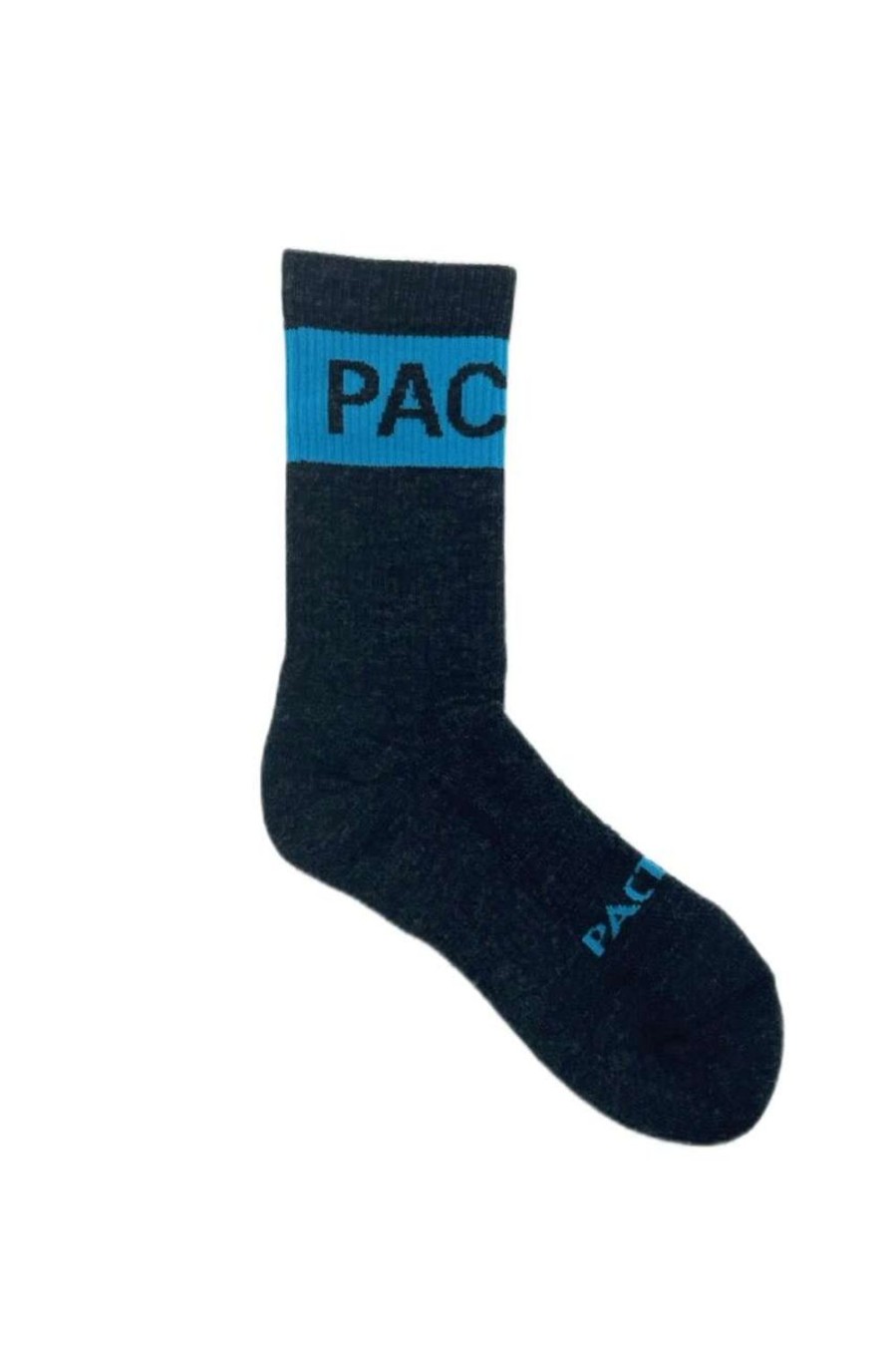 Men'S Pactimo Socks | Winter Wool Socks Black/Bright Blue