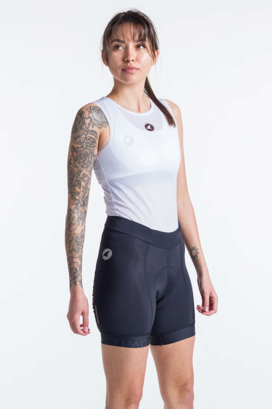 Women'S Pactimo Shorts & Pants | Women'S Ascent Vector Shorts Black