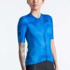 Women'S Pactimo Short Sleeve Jerseys | Women'S Range Aero Cargo Jersey Lapis Blue