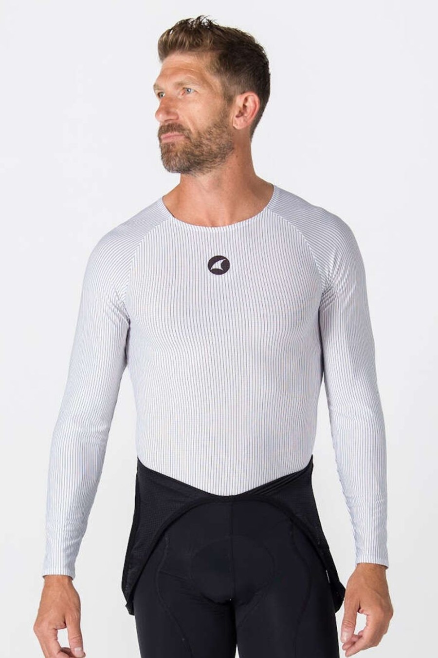 Men'S Pactimo Base Layers | Men'S Transfer-C Ls Base Layer White