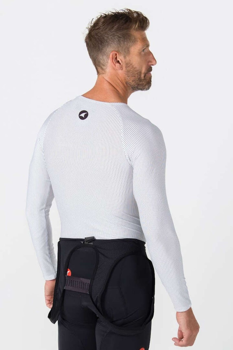 Men'S Pactimo Base Layers | Men'S Transfer-C Ls Base Layer White