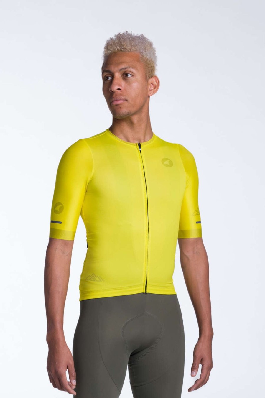 Men'S Pactimo Short Sleeve Jerseys | Men'S Summit Aero Jersey Acid Yellow