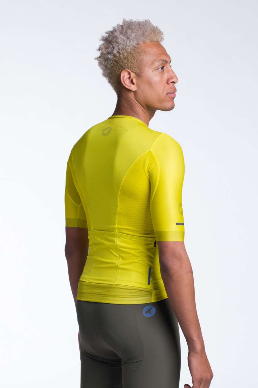 Men'S Pactimo Short Sleeve Jerseys | Men'S Summit Aero Jersey Acid Yellow