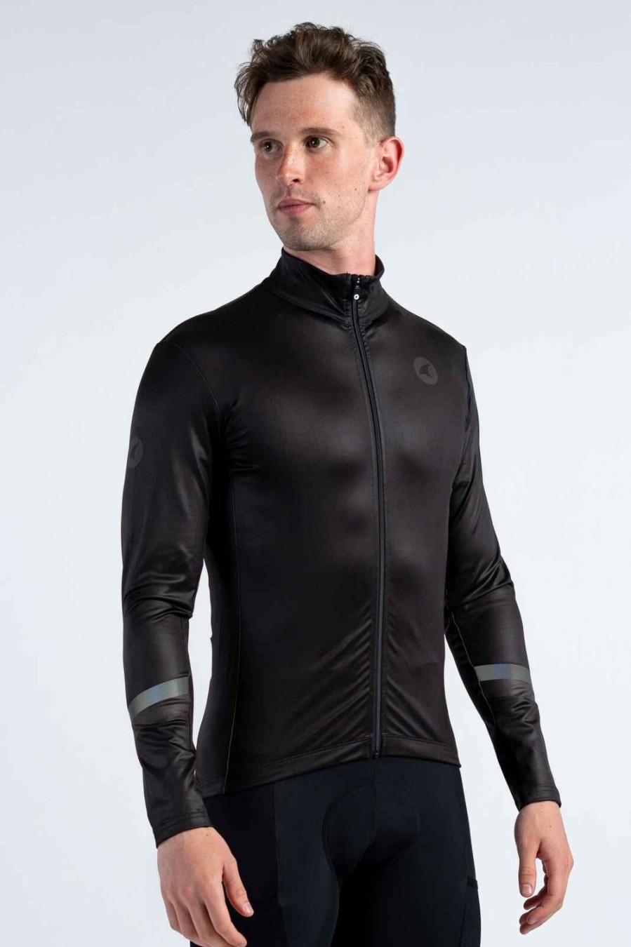 Men'S Pactimo Long Sleeve Jerseys | Men'S Alpine Thermal Ls Jersey Black