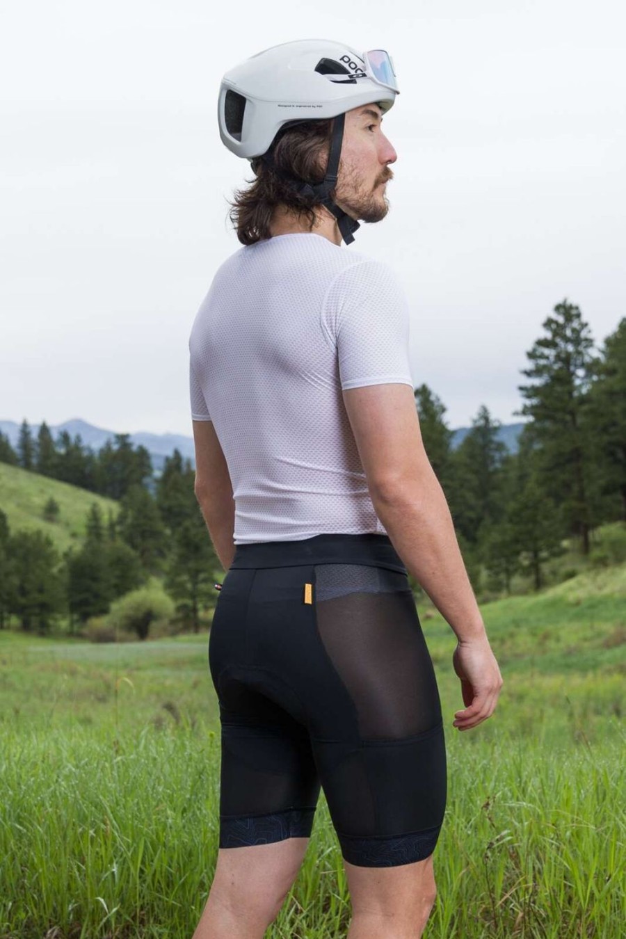 Men'S Pactimo Shorts & Pants | Men'S Range Trail Short Liner Black