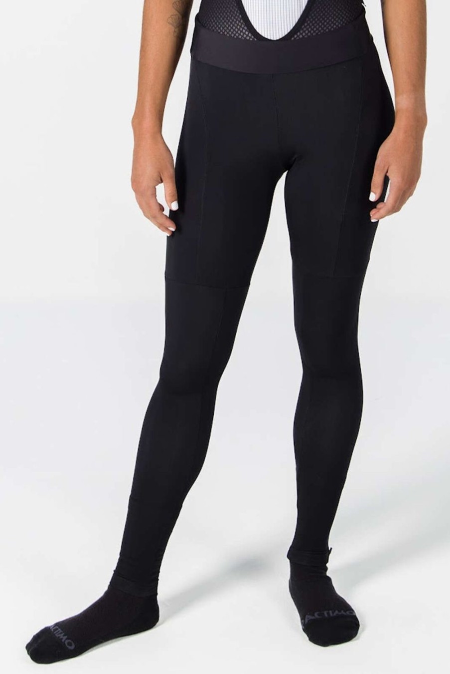 Women'S Pactimo Bib Tights & Tights | Women'S Alpine Thermal Tight (No Chamois) Black