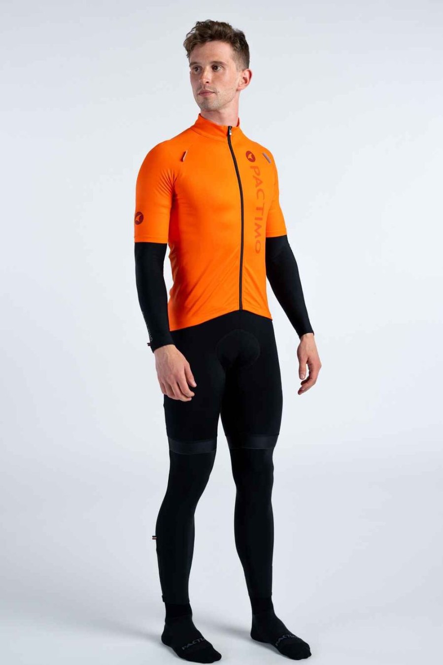 Men'S Pactimo Warmers & Covers | Storm+ Leg Warmers Black