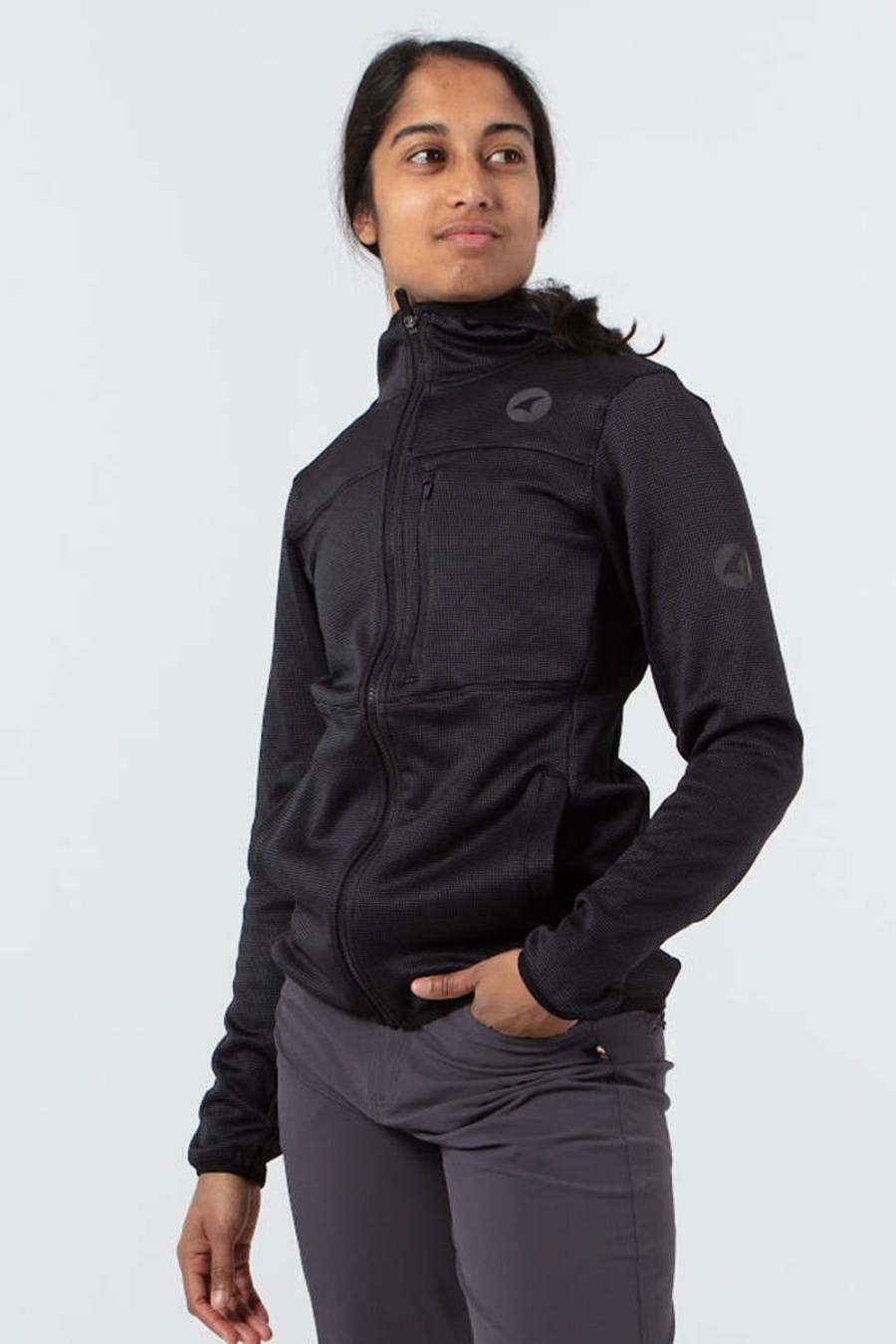 Women'S Pactimo Jackets | Women'S Lookout Hoodie Black