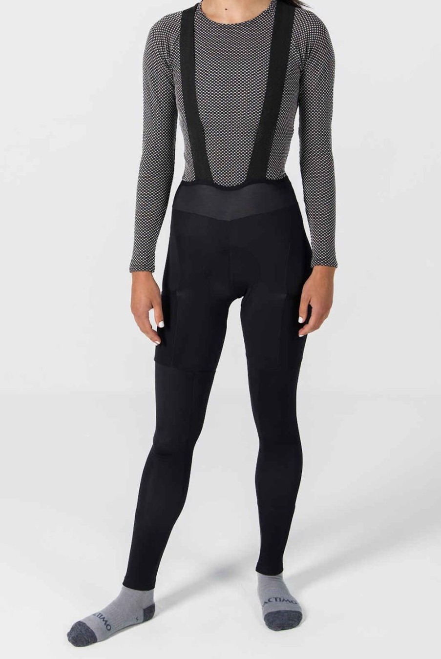 Women'S Pactimo Bib Tights & Tights | Women'S Alpine Thermal Bib Tight Black