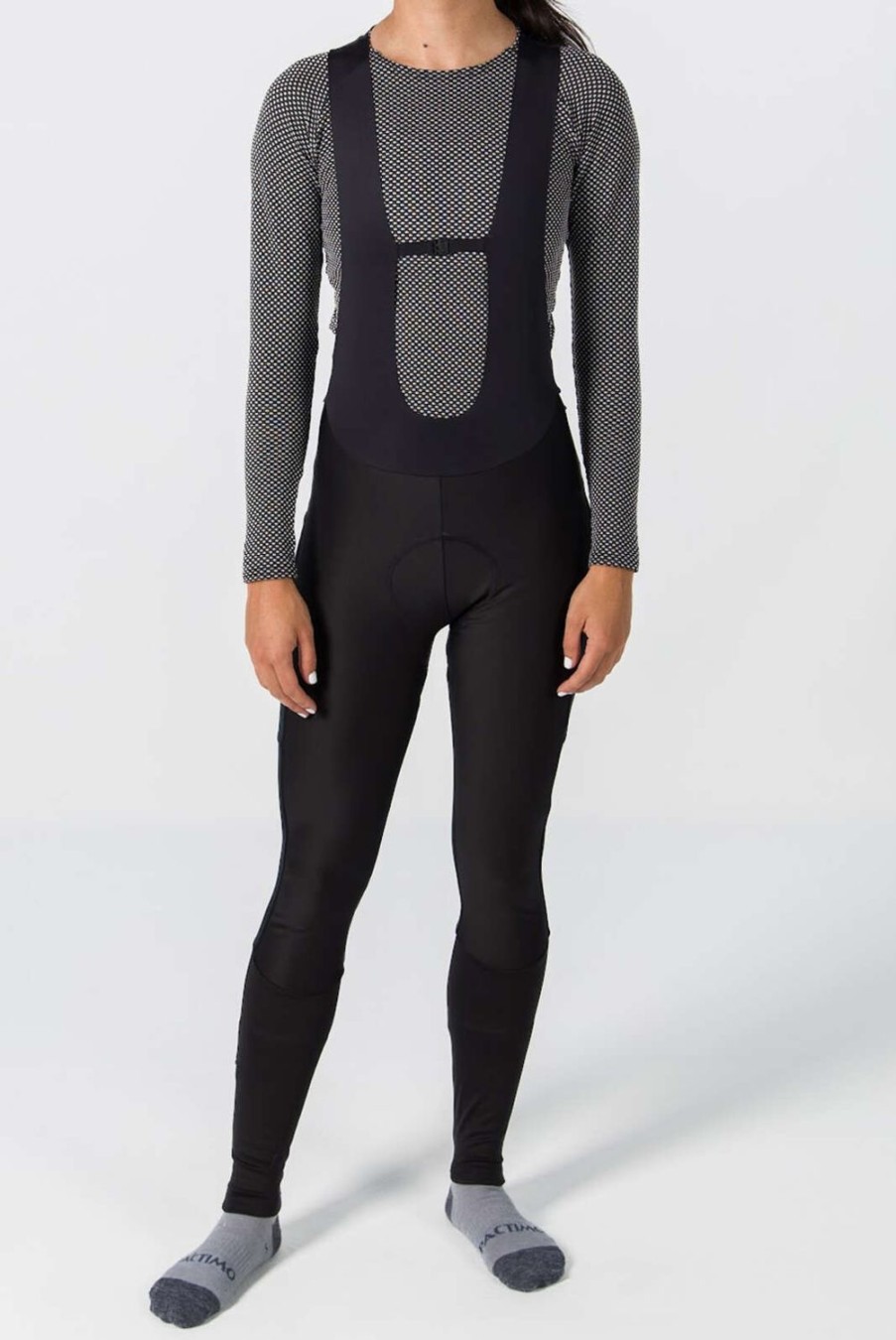 Women'S Pactimo Bib Tights & Tights | Women'S Vertex Thermal Bib Tight Black